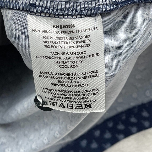 Cotton and Co Polo Shirt Mens Medium Blue Golf Lightweight Outdoor - Picture 8 of 12